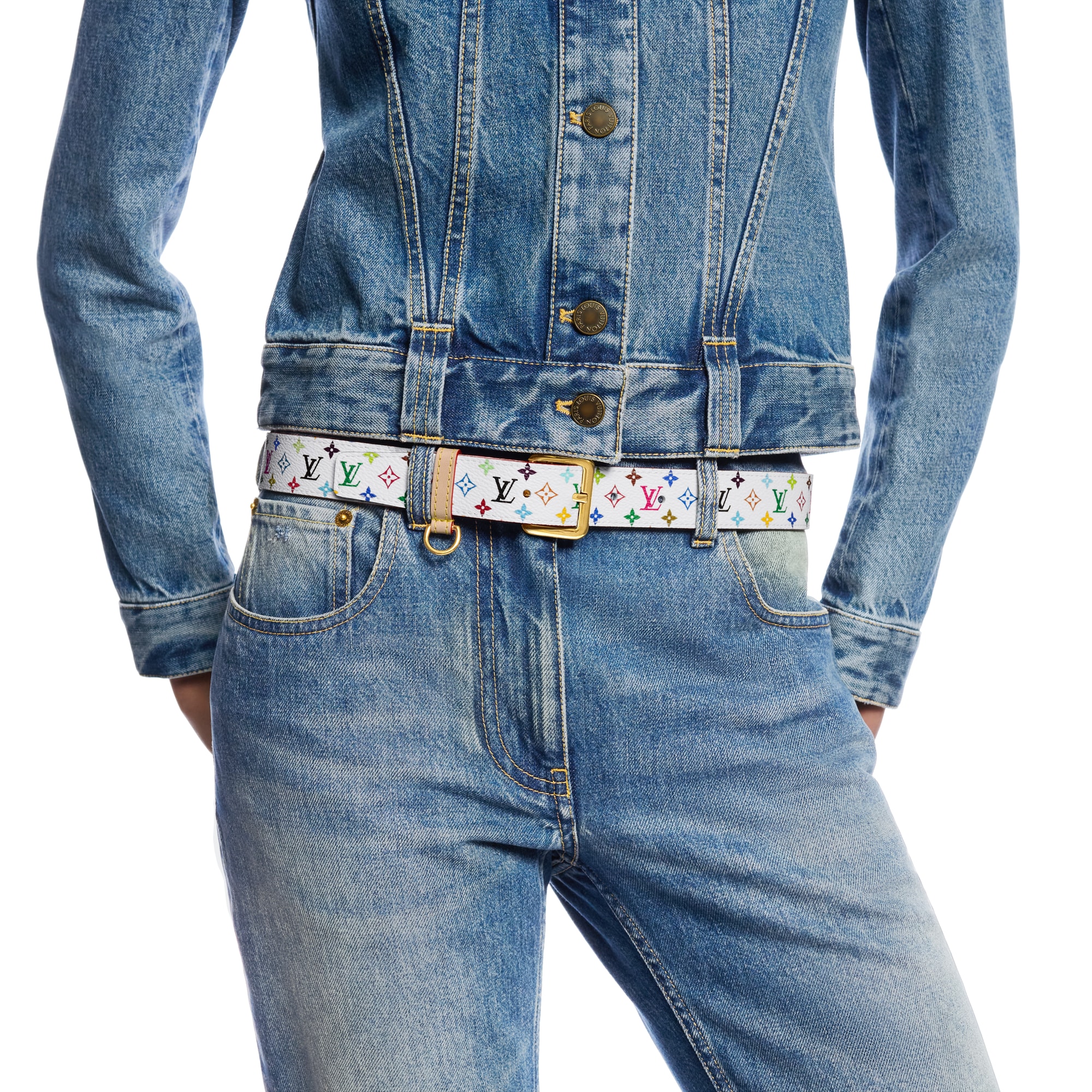 LV x TM LV D-Ring 30mm Belt Monogram Other - Accessories